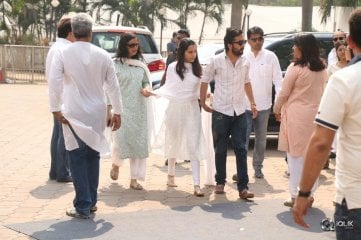 Celebs Condolence To Sridevi At Mumbai